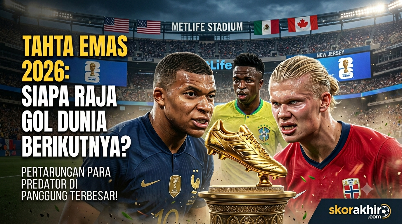 Tahta Emas 2026: Siapa Raja Gol Dunia Berikutnya? Pertarungan Para Predator di Panggung Terbesar!