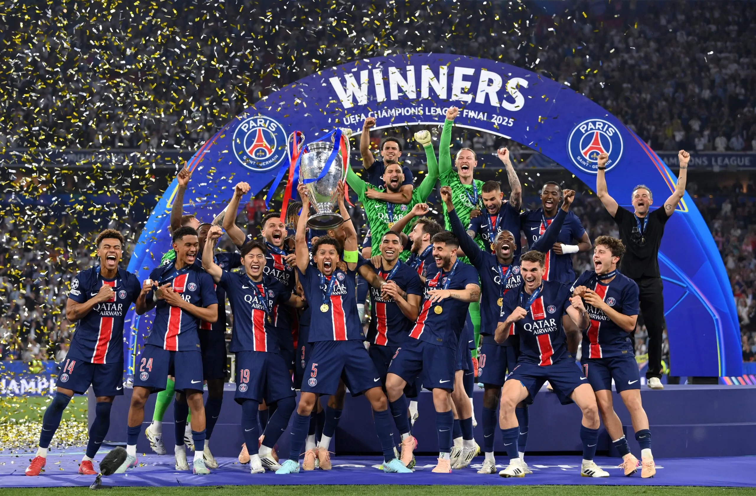 Infografis Interaktif Adu Penalti Final UCL 2026 PSG VS Arsenal